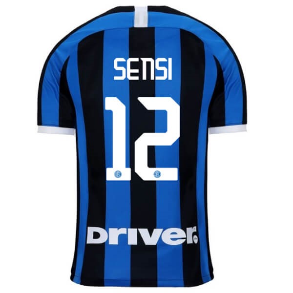 Camiseta Inter Milan NO.12 Sensi Primera equipo 2019-20 Azul